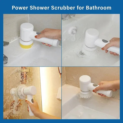 Ziloty™ Cordless Power Scrubber - 3-in-1 Turbo Cleaning Brush