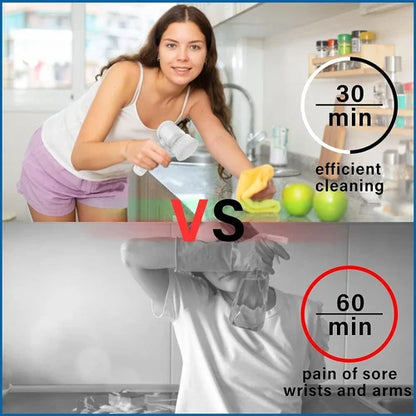 Ziloty™ Cordless Power Scrubber - 3-in-1 Turbo Cleaning Brush